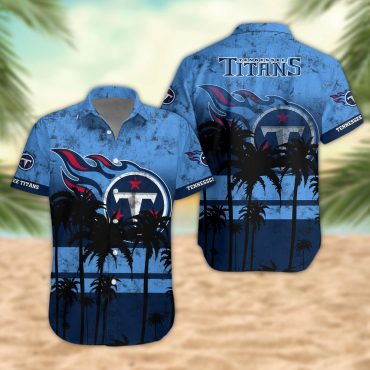 Tennessee Titans Desert Sunset Hawaiian - Adult & Kids T-Shirts, Sweatshirts & Hoodies apparel design preview 1
