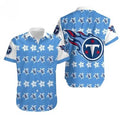 Tennessee Titans Floral Flame Hawaiian - Adult & Kids T-Shirts, Sweatshirts & Hoodies apparel design preview 1