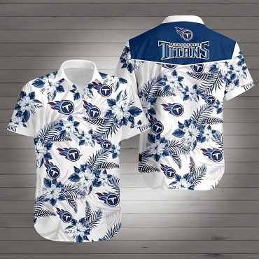 Tennessee Titans Floral Paradise Hawaiian - Adult & Kids T-Shirts, Sweatshirts & Hoodies apparel design preview 1