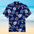Tennessee Titans Playmaker Paradise Hawaiian - Adult & Kids T-Shirts, Sweatshirts & Hoodies apparel design preview 1