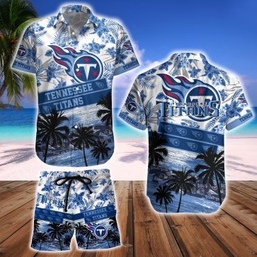 Tennessee Titans Seize Victory Hawaiian - Adult & Kids T-Shirts, Sweatshirts & Hoodies apparel design preview 1