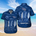 Tennessee Titans Short Sleeve Button Up Tropical - Adult & Kids T-Shirts, Sweatshirts & Hoodies apparel design preview 1