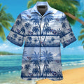 Tennessee Titans Short Sleeve Button Up Tropical - Adult & Kids T-Shirts, Sweatshirts & Hoodies apparel design preview 1