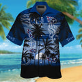 Tennessee Titans Short Sleeve Button Up Tropical - Adult & Kids T-Shirts, Sweatshirts & Hoodies apparel design preview 1