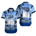 Tennessee Titans Sunset Cruise Hawaiian - Adult & Kids T-Shirts, Sweatshirts & Hoodies apparel design preview 1
