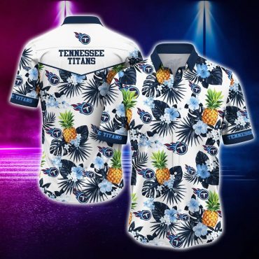 Tennessee Titans Tropical Spirit Hawaiian - Adult & Kids T-Shirts, Sweatshirts & Hoodies apparel design preview 1
