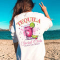 Tequila Lime Summer Cocktail Lounge Social Babes Girl - Adult & Kids T-Shirts, Sweatshirts & Hoodies apparel design preview 1