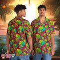Terrifying Zombie Brains Men's Hawaiian for Horror - Adult & Kids T-Shirts, Sweatshirts & Hoodies apparel design preview 1