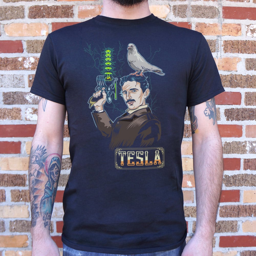 Tesla Power Full Color - Adult & Kids T-Shirts, Sweatshirts & Hoodies apparel design preview 1