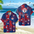 Texas Rangers Coastal Palms Hawaiian - Adult & Kids T-Shirts, Sweatshirts & Hoodies apparel design preview 1