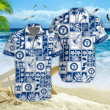 Texas Rangers Island Breeze Hawaiian - Adult & Kids T-Shirts, Sweatshirts & Hoodies apparel design preview 1