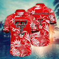 Texas Tech Red Raiders NCAA Hawaiian Parasolstime - Adult & Kids T-Shirts, Sweatshirts & Hoodies apparel design preview 1