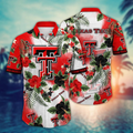 Texas Tech Red Raiders NCAA Hawaiian Sunglassestime - Adult & Kids T-Shirts, Sweatshirts & Hoodies apparel design preview 1