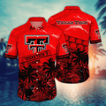 Texas Tech Red Raiders NCAA Hawaiian Sunlit Aloha - Adult & Kids T-Shirts, Sweatshirts & Hoodies apparel design preview 1