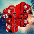 Texas Tech Red Raiders NCAA Hawaiian Vacation Time - Adult & Kids T-Shirts, Sweatshirts & Hoodies apparel design preview 1