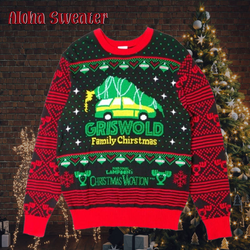 National Lampoon The Last True Family Man Christmas Vacation Ugly Christmas Sweater - Holiday Gift product image 4