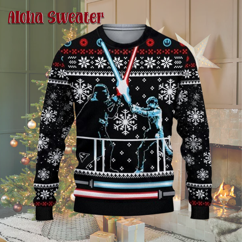 R2 D2 Geeksoutfit Robot Christmas Ugly Christmas Sweater - Holiday Gift product image 3