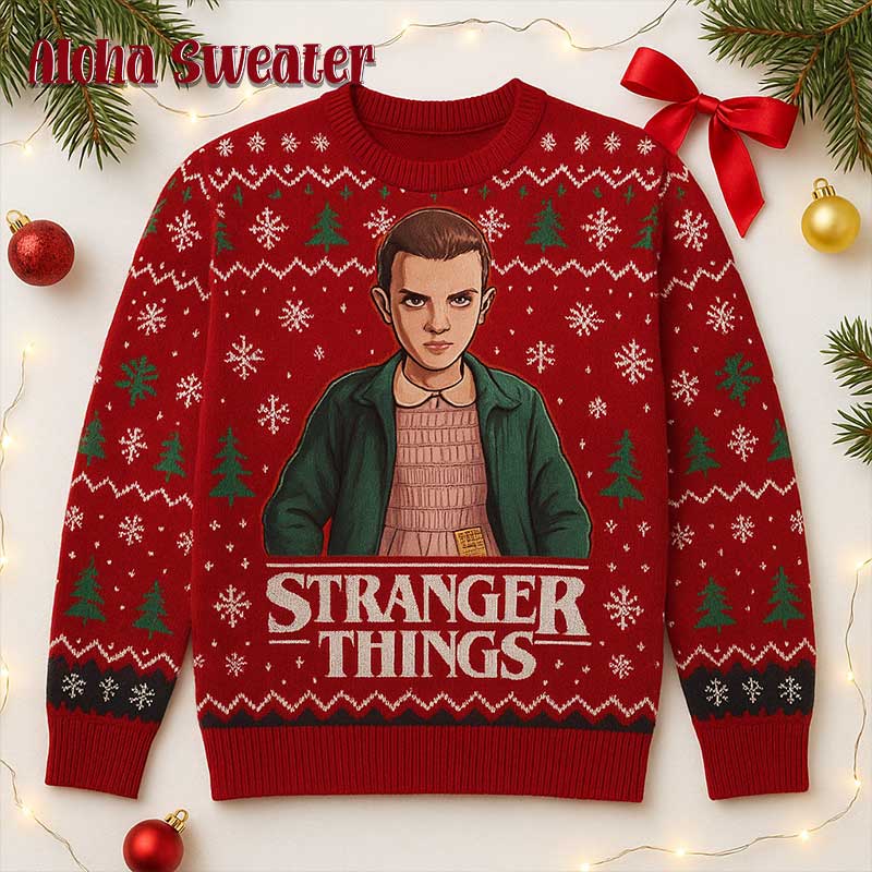 Hellfire Club Stranger Things Ugly Christmas Sweater - Holiday Gift product image 5