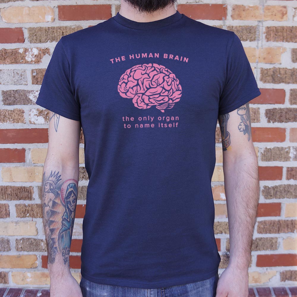 The Human Brain - Adult & Kids T-Shirts, Sweatshirts & Hoodies apparel design preview 1