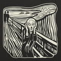 The Scream - Adult & Kids T-Shirts, Sweatshirts & Hoodies apparel design preview 1