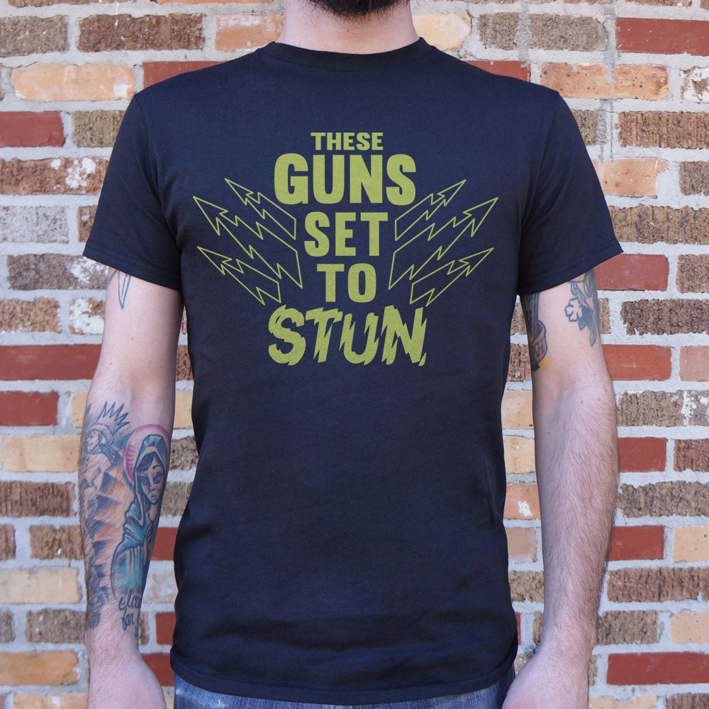 These Guns Stun - Adult & Kids T-Shirts, Sweatshirts & Hoodies apparel design preview 1