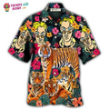 Tiger Be A Jungle And Comics-Figure Hawaiian Trendy - Adult & Kids T-Shirts, Sweatshirts & Hoodies apparel design preview 1