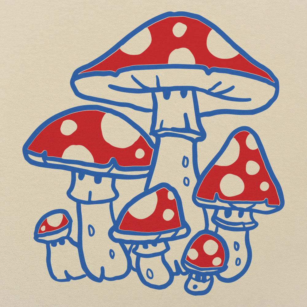 Toadstools - Adult & Kids T-Shirts, Sweatshirts & Hoodies apparel design preview 1