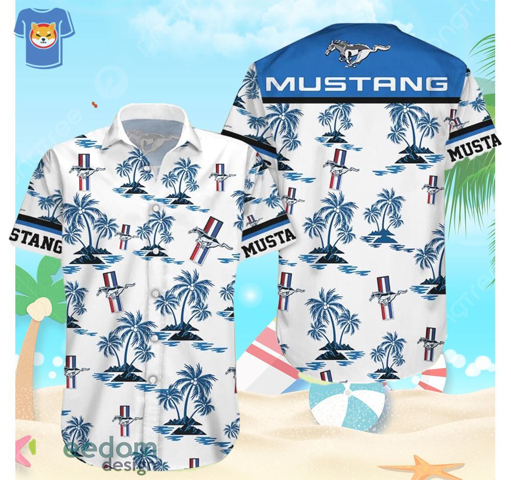 Topeka Style Ford Mustang Logo Hawaiian Maria - Adult & Kids T-Shirts, Sweatshirts & Hoodies apparel design preview 1