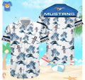Topeka Style Ford Mustang Logo Hawaiian Maria - Adult & Kids T-Shirts, Sweatshirts & Hoodies apparel design preview 1