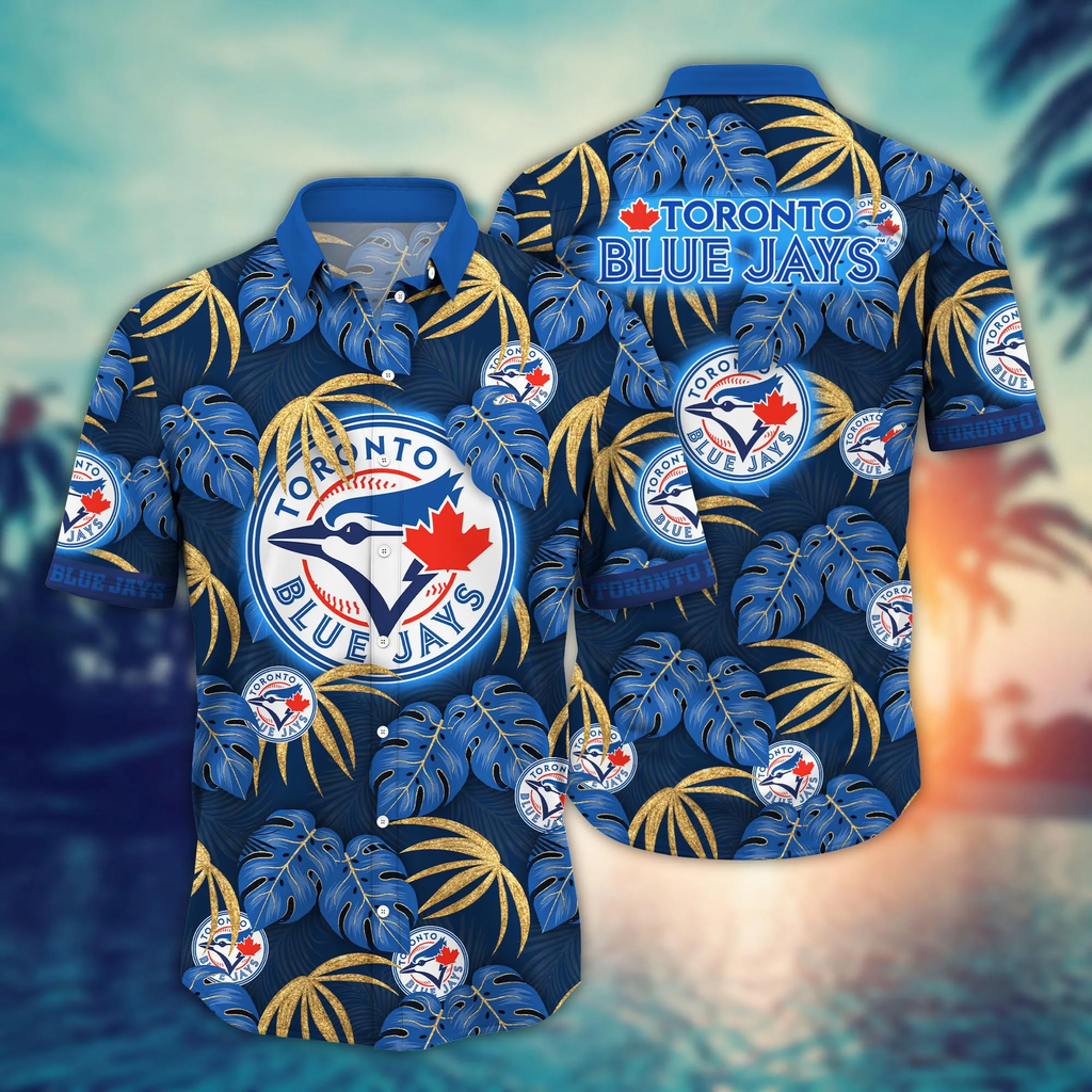 Toronto Blue Jays MLB Hawaiian Sunlight Aloha - Adult & Kids T-Shirts, Sweatshirts & Hoodies apparel design preview 1