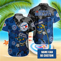 Toronto Blue Jays Tiki Wave Hawaiian - Adult & Kids T-Shirts, Sweatshirts & Hoodies apparel design preview 1