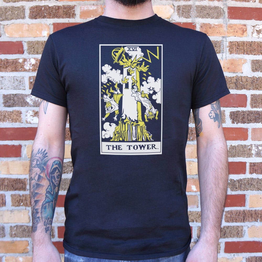 Tarot Tower - Adult & Kids T-Shirts, Sweatshirts & Hoodies apparel design preview 1