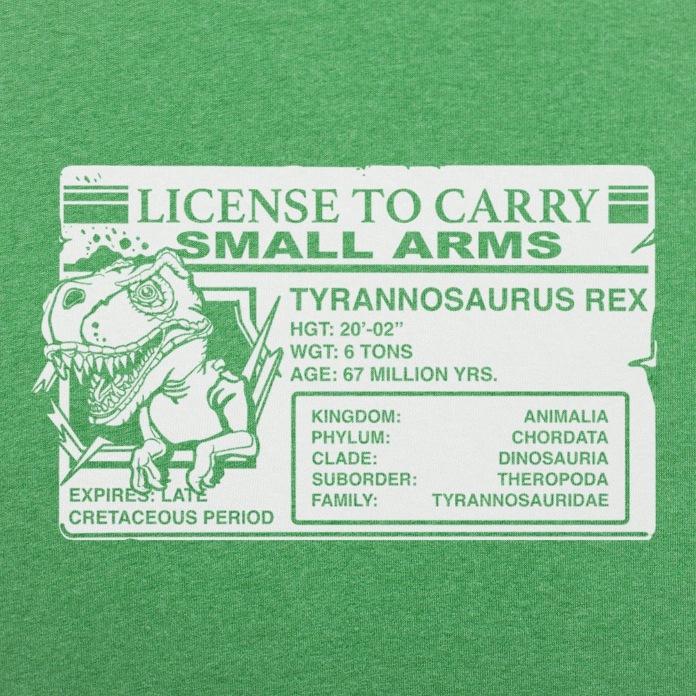 T. Rex License - Adult & Kids T-Shirts, Sweatshirts & Hoodies apparel design preview 1