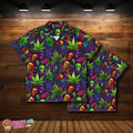 Trippy Spooky Men's Hawaiian with Surreal Horror - Adult & Kids T-Shirts, Sweatshirts & Hoodies apparel design preview 1