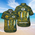 Tropical Green Bay Packers Exclusive Hawaiian - Adult & Kids T-Shirts, Sweatshirts & Hoodies apparel design preview 1