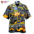 Truck Be Careful For Yellow Klift Trucks Are Coming - Adult & Kids T-Shirts, Sweatshirts & Hoodies apparel design preview 1
