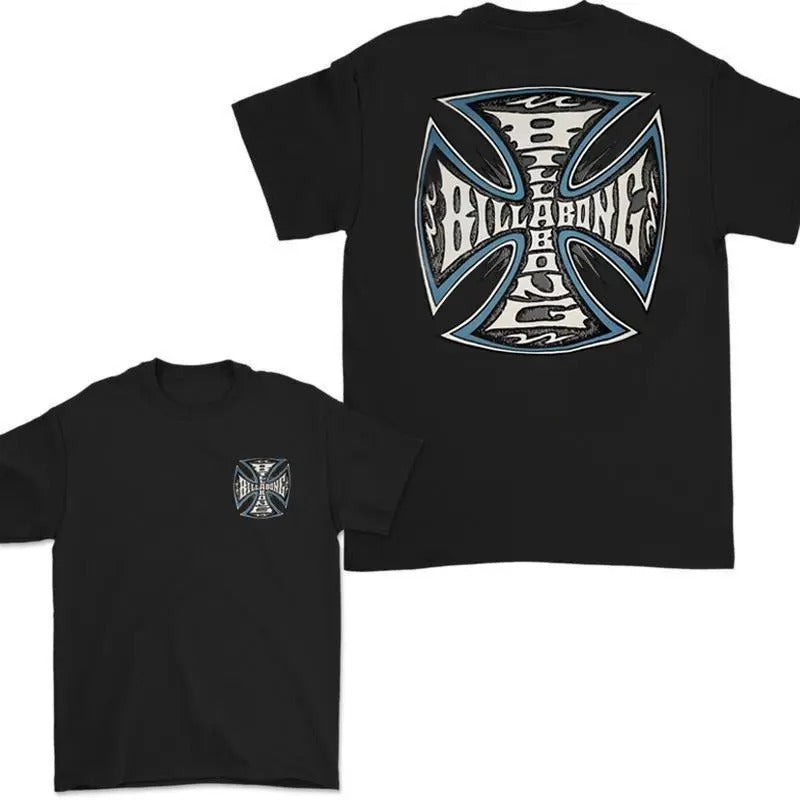 Vintage 90s Billabong West Coast Choppers 2 Sided - Adult & Kids T-Shirts, Sweatshirts & Hoodies apparel design preview 1