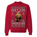 Ugly Ath Merry Chrithmith Mike Tyson Butt Viral Ass - Adult & Kids T-Shirts, Sweatshirts & Hoodies apparel design preview 1
