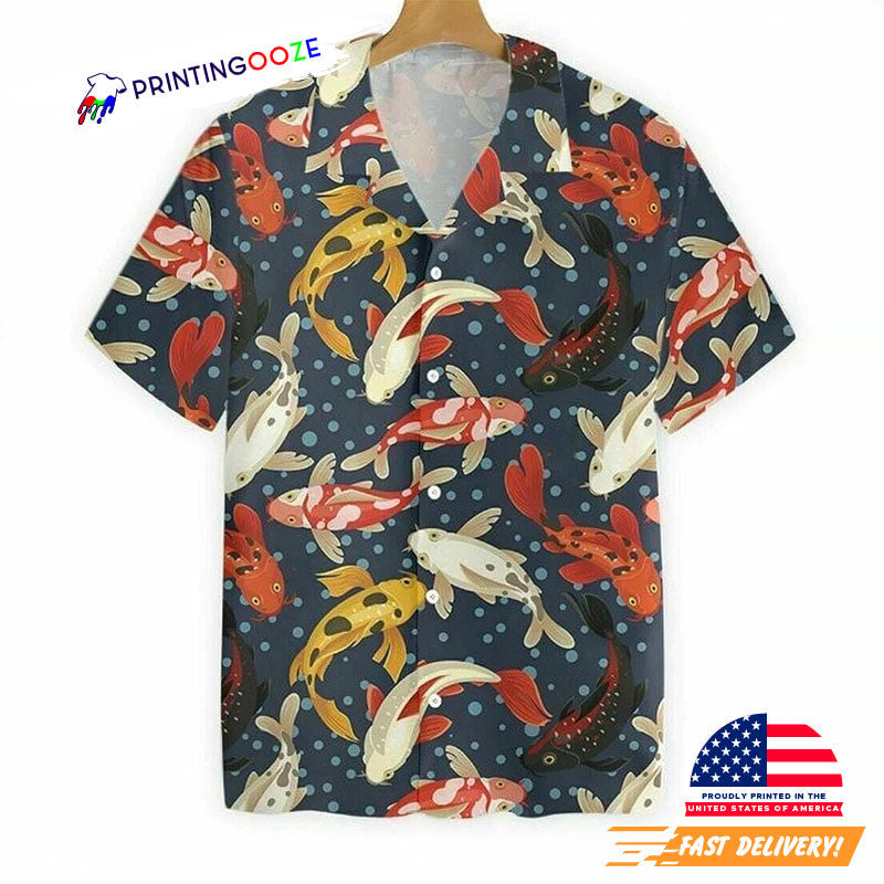 Types Of Koi Fish Hawaiian - Adult & Kids T-Shirts, Sweatshirts & Hoodies apparel design preview 1