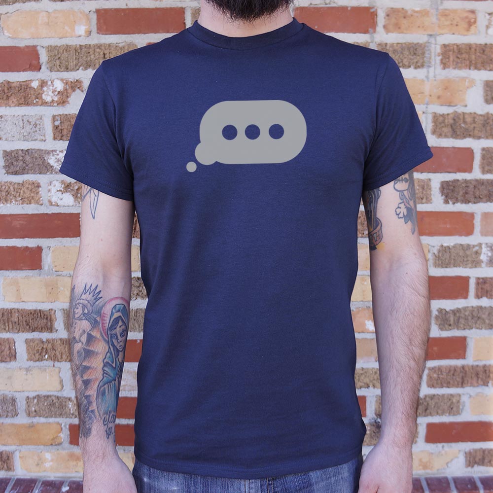 Typing Bubble - Adult & Kids T-Shirts, Sweatshirts & Hoodies apparel design preview 1