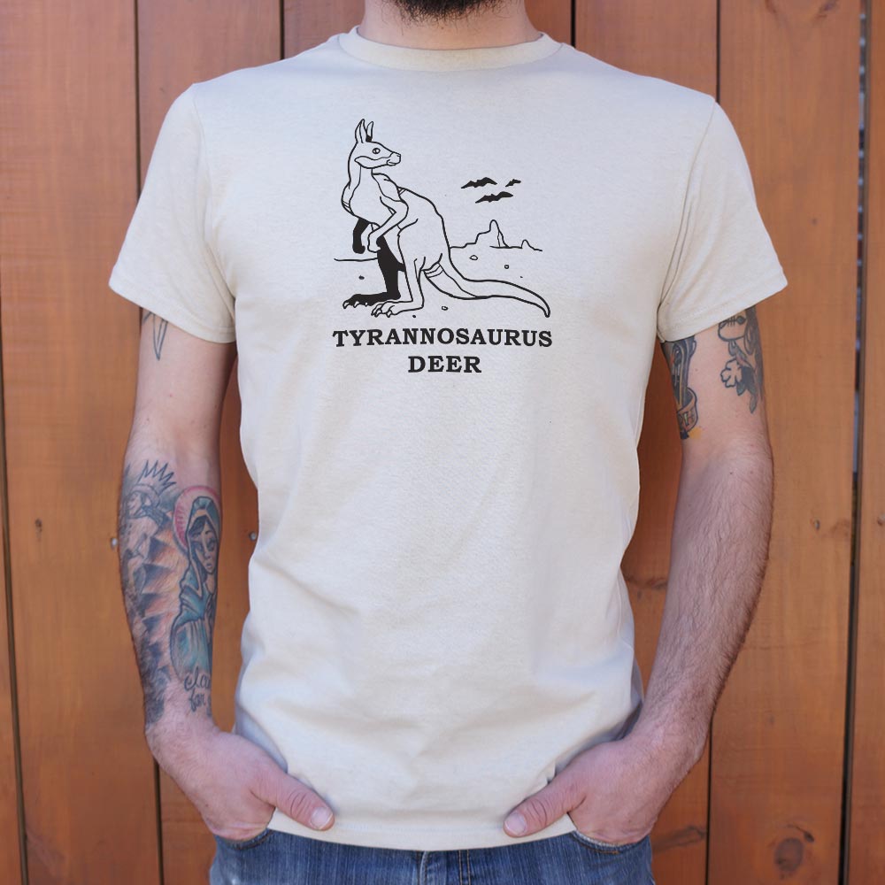 Tyrannosaurus Deer - Adult & Kids T-Shirts, Sweatshirts & Hoodies apparel design preview 1