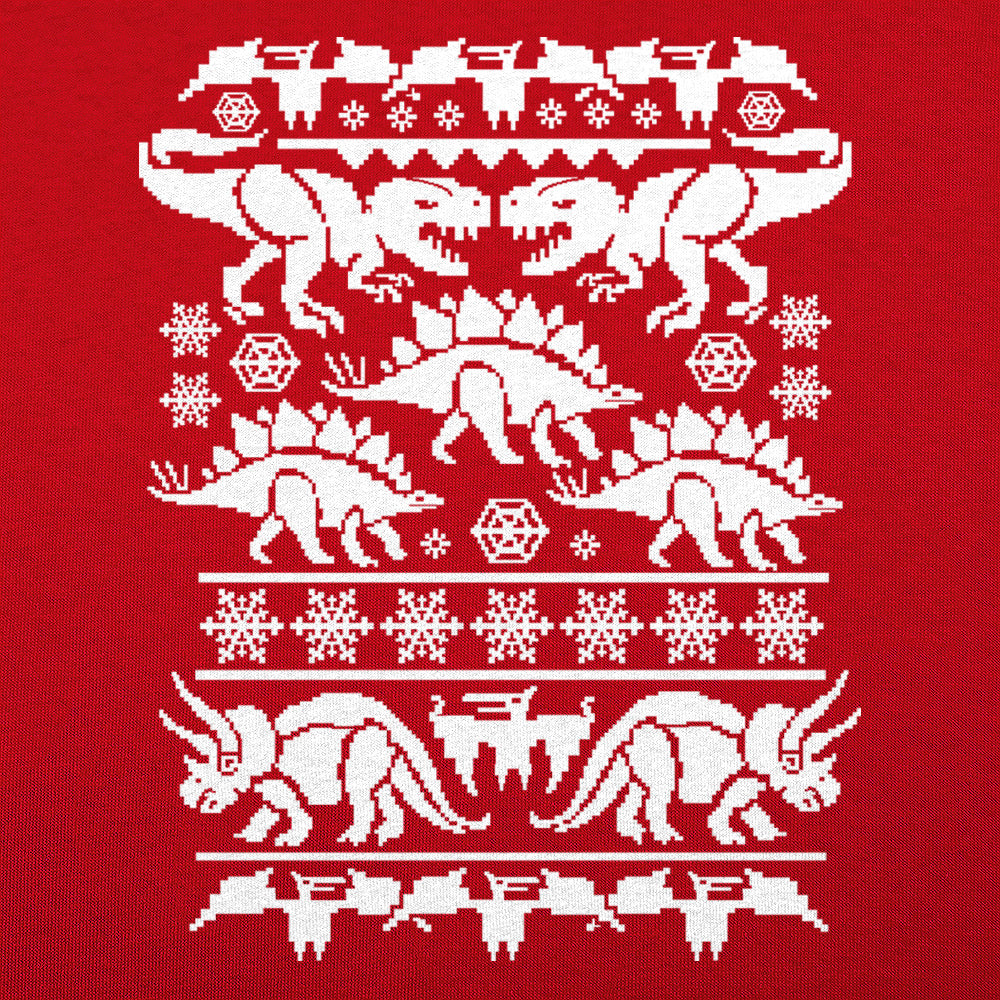 Ugly Dinosaur Sweater - Adult & Kids T-Shirts, Sweatshirts & Hoodies apparel design preview 1