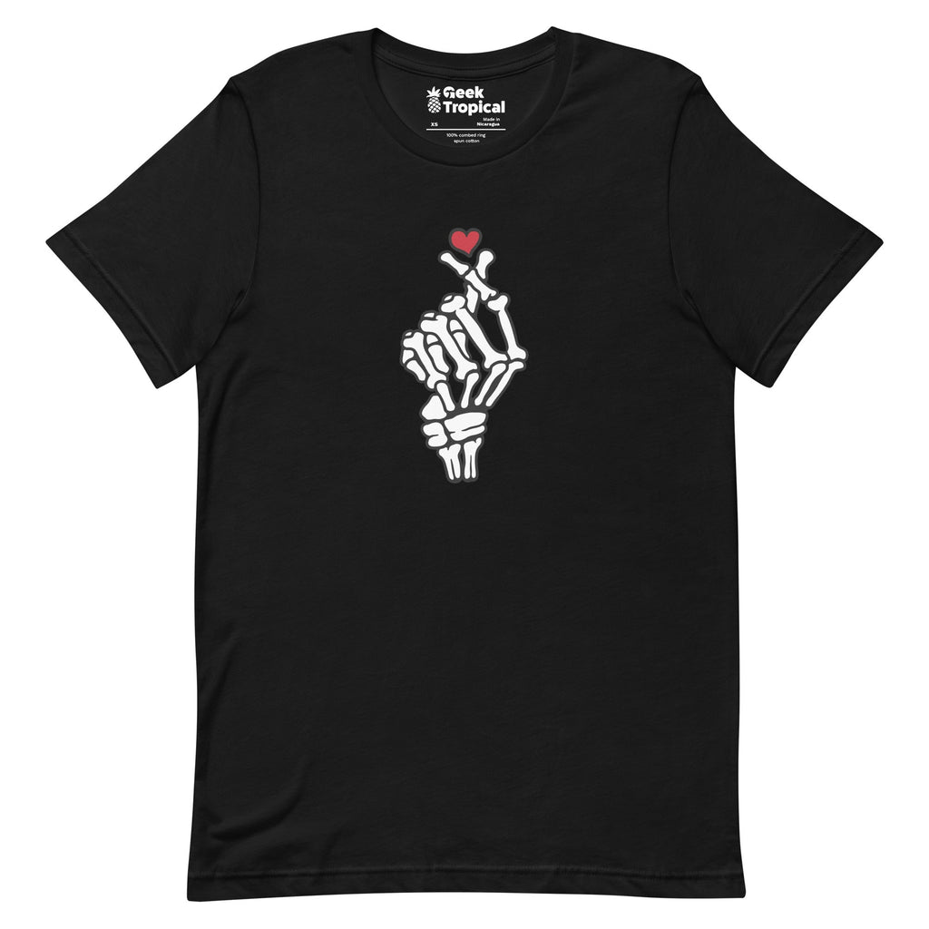 Skeleton Heart Hand - Adult & Kids T-Shirts, Sweatshirts & Hoodies apparel design preview 1