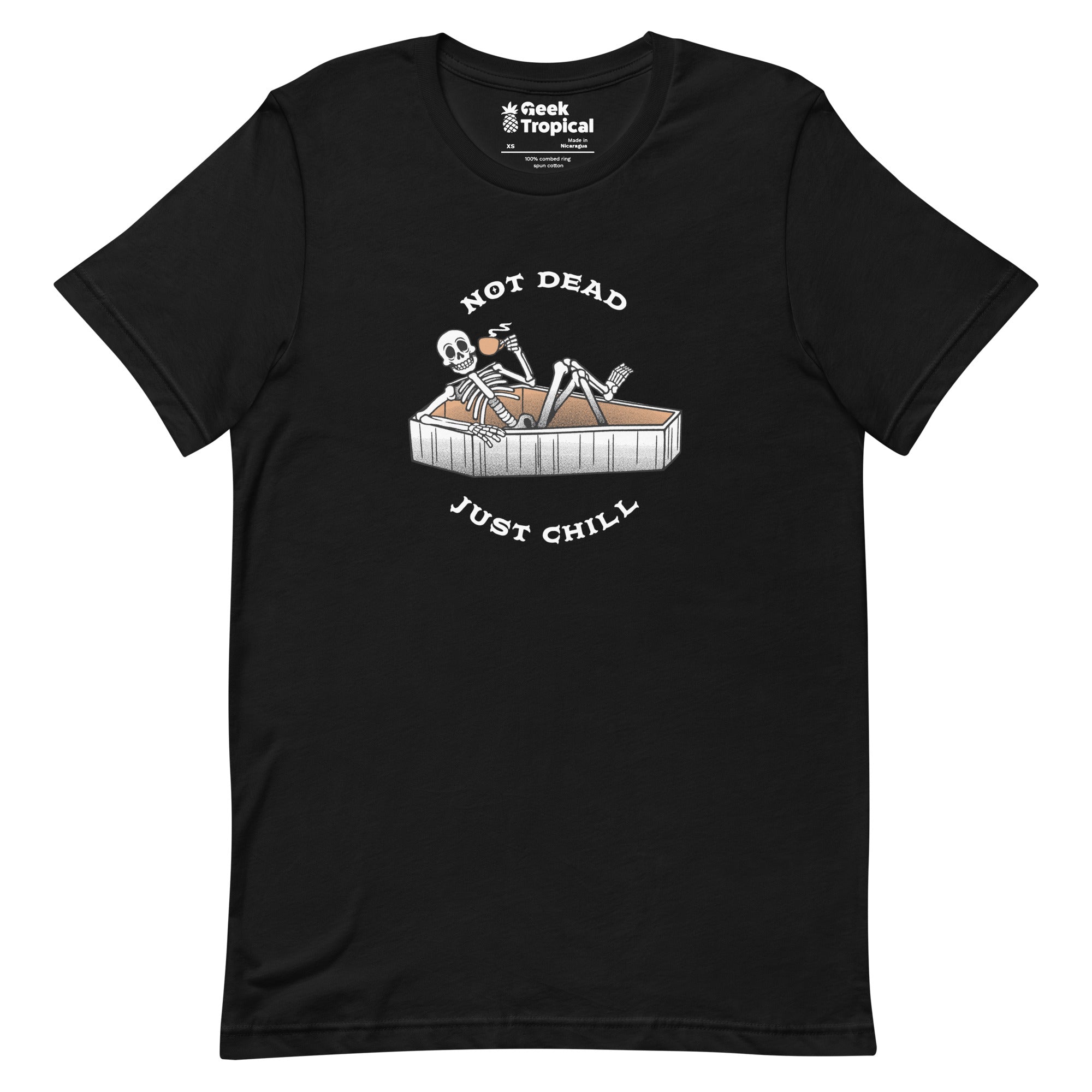 Not Dead Just Chill - Adult & Kids T-Shirts, Sweatshirts & Hoodies apparel design preview 1