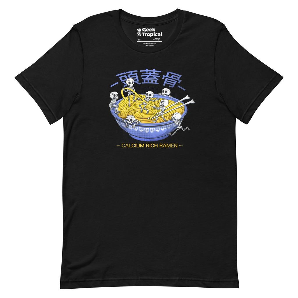 Kawaii Anime Ramen Skeleton - Adult & Kids T-Shirts, Sweatshirts & Hoodies apparel design preview 1
