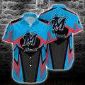 Miami Marlins Thunder Strike Hawaiian - Adult & Kids T-Shirts, Sweatshirts & Hoodies apparel design preview 1