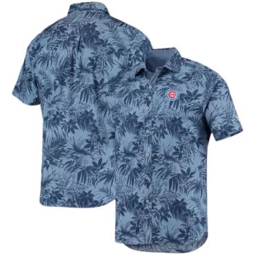 Chicago Cubs Coastal Jungle Hawaiian - Adult & Kids T-Shirts, Sweatshirts & Hoodies apparel design preview 1