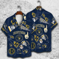 Milwaukee Brewers Fan Spirit Collage Hawaiian - Adult & Kids T-Shirts, Sweatshirts & Hoodies apparel design preview 1
