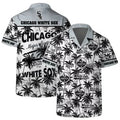 Chicago White Sox Team Logo Coconut Tree Hawaiian - Adult & Kids T-Shirts, Sweatshirts & Hoodies apparel design preview 1