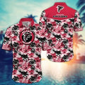 Atlanta Falcons Bold Blooms Hawaiian - Adult & Kids T-Shirts, Sweatshirts & Hoodies apparel design preview 1